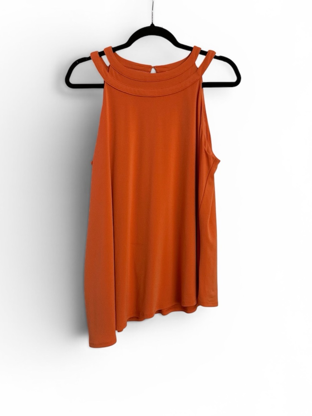 Est 1946 Orange Halter Tank Top Size XL